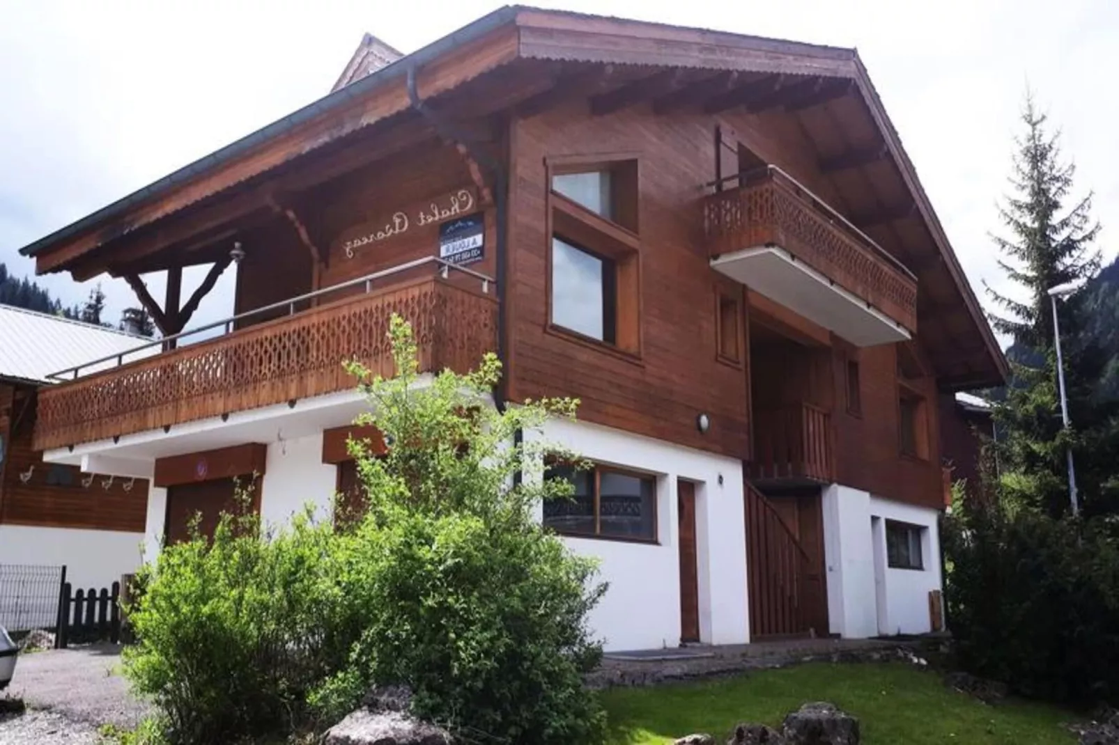 Chalet Avoreaz-Außenbereich Sommer