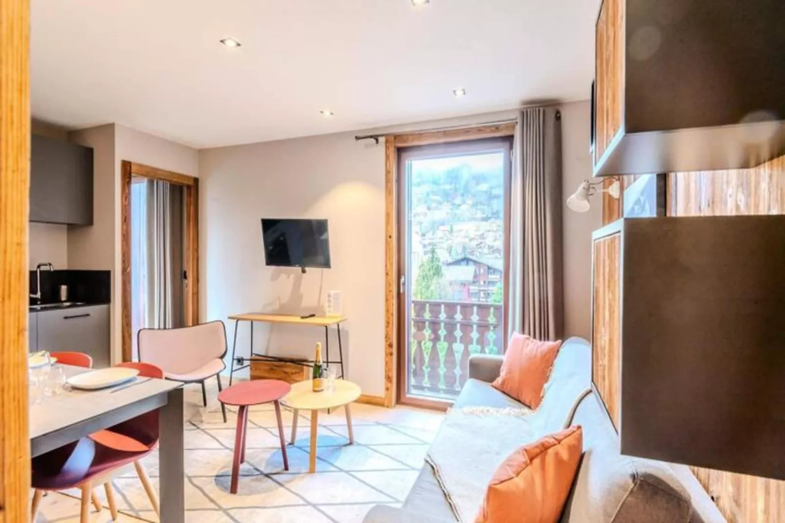 Résidence L'edelweiss-Living room