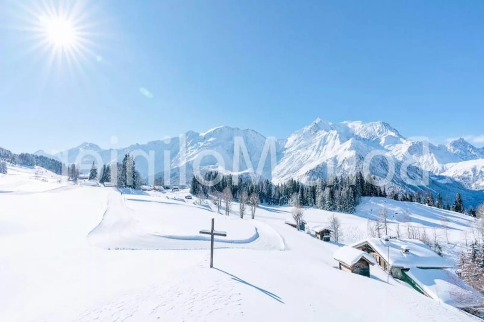 Résidence Les Aiguilles - Bat Vorassay-Vue d'hiver