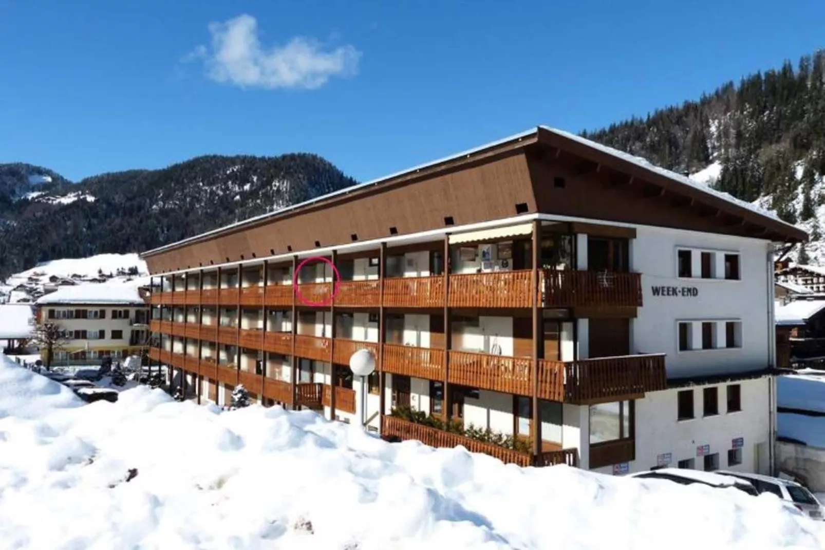 Résidence Week-end-Extérieur hiver