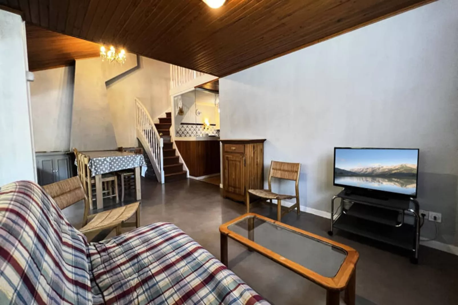 Appartements à La Clusaz-Living room