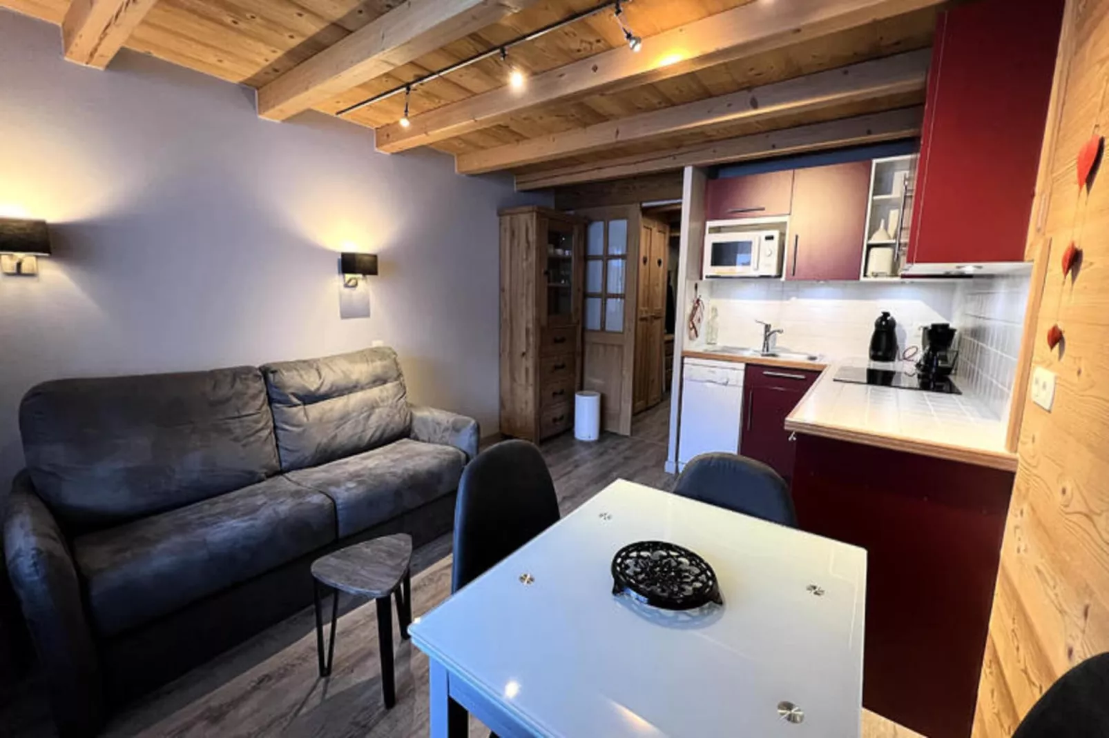 Studio à La Clusaz-Living room