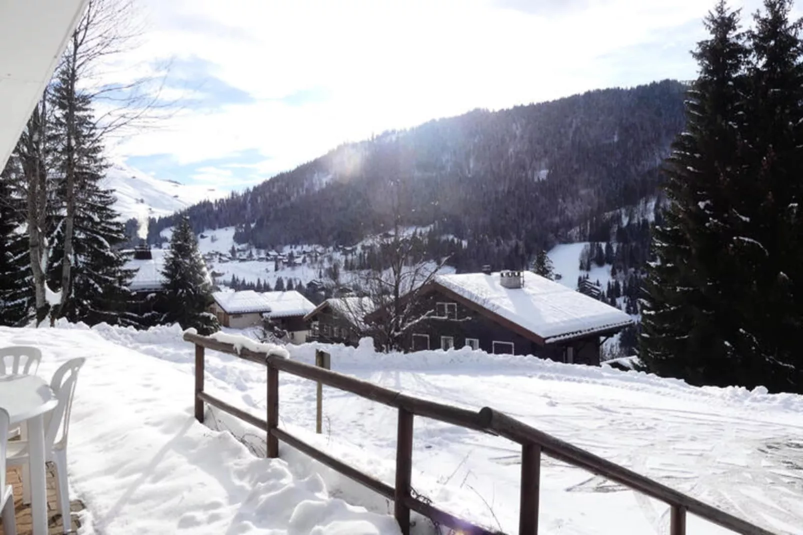 Appartements à La Clusaz-Exterior in winter
