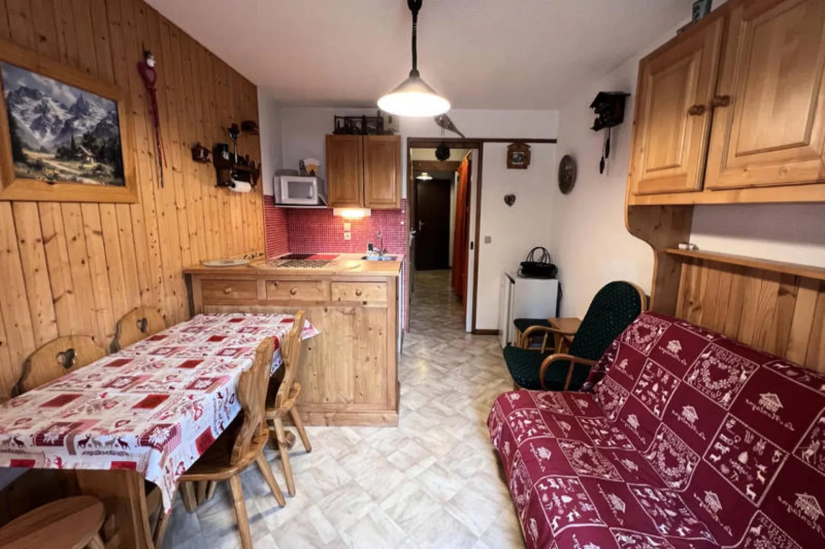 Studio à La Clusaz-Dining room
