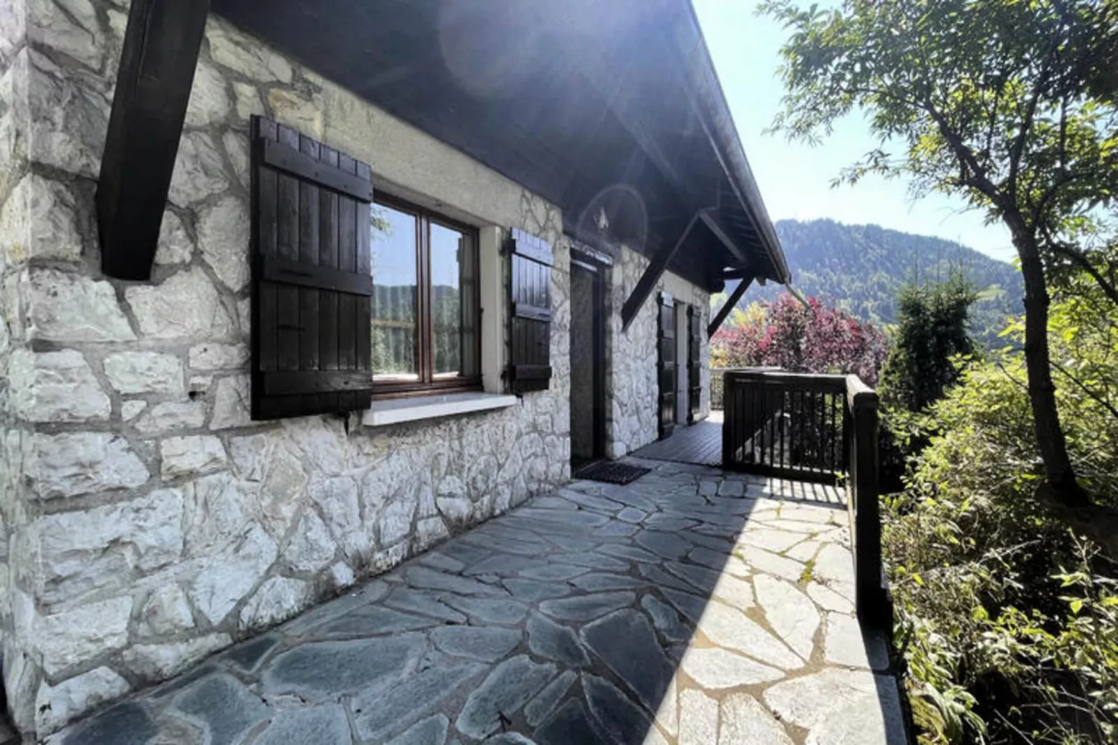 Appartements à La Clusaz-Terrasse / balcon