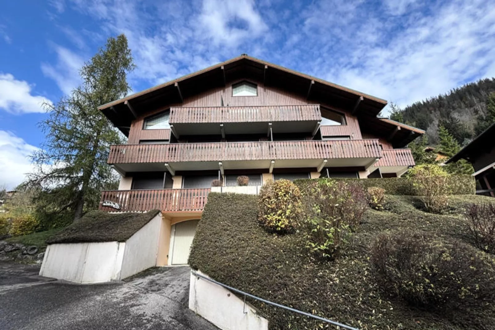 Appartements à La Clusaz-Exterior in summer