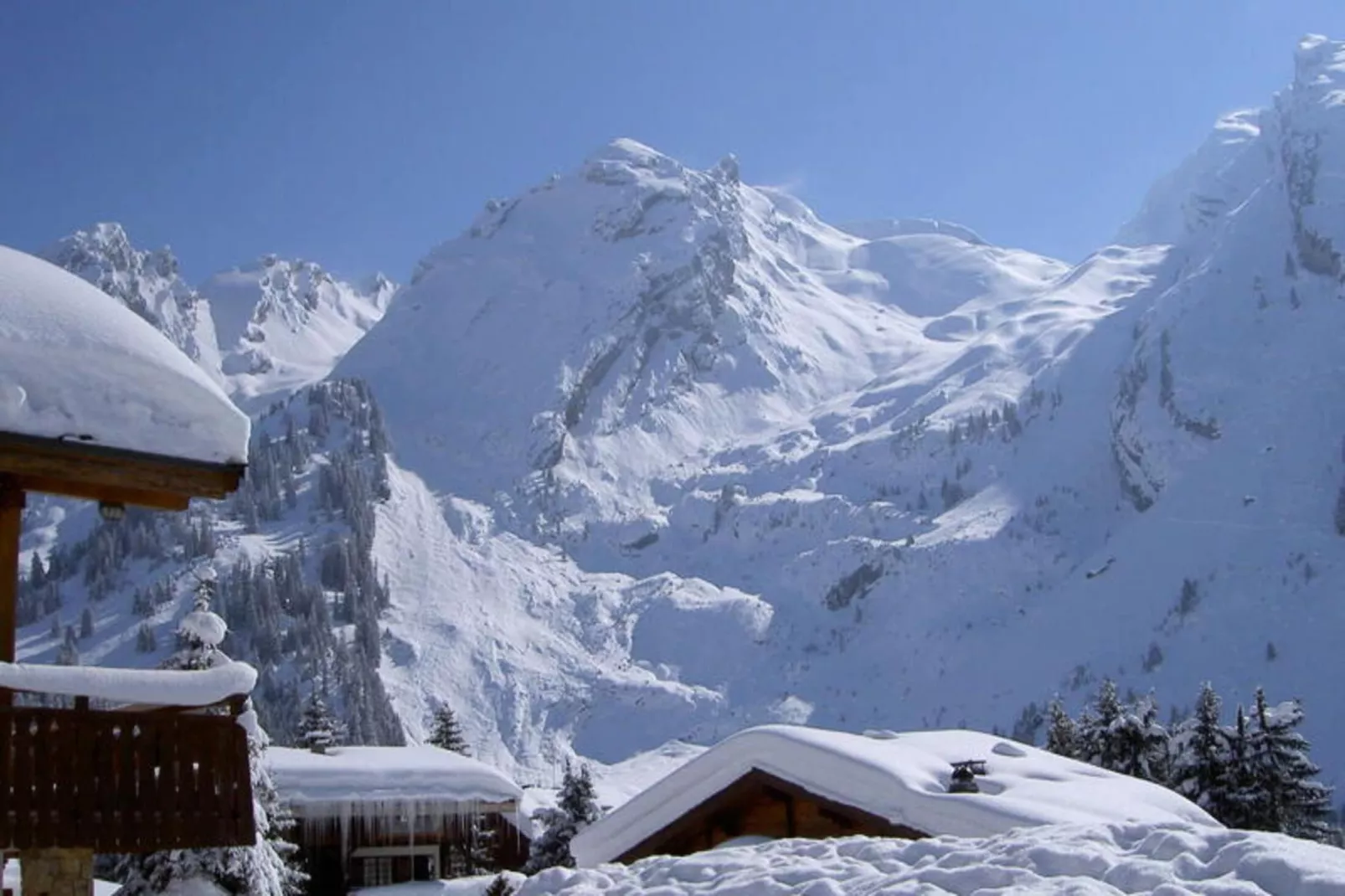Chalet Gord-Außenbereich Winter