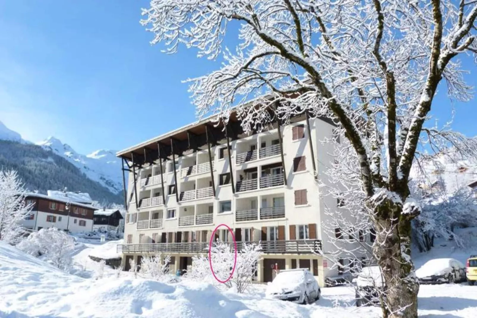 Résidence Bossonnet-Außenbereich Winter