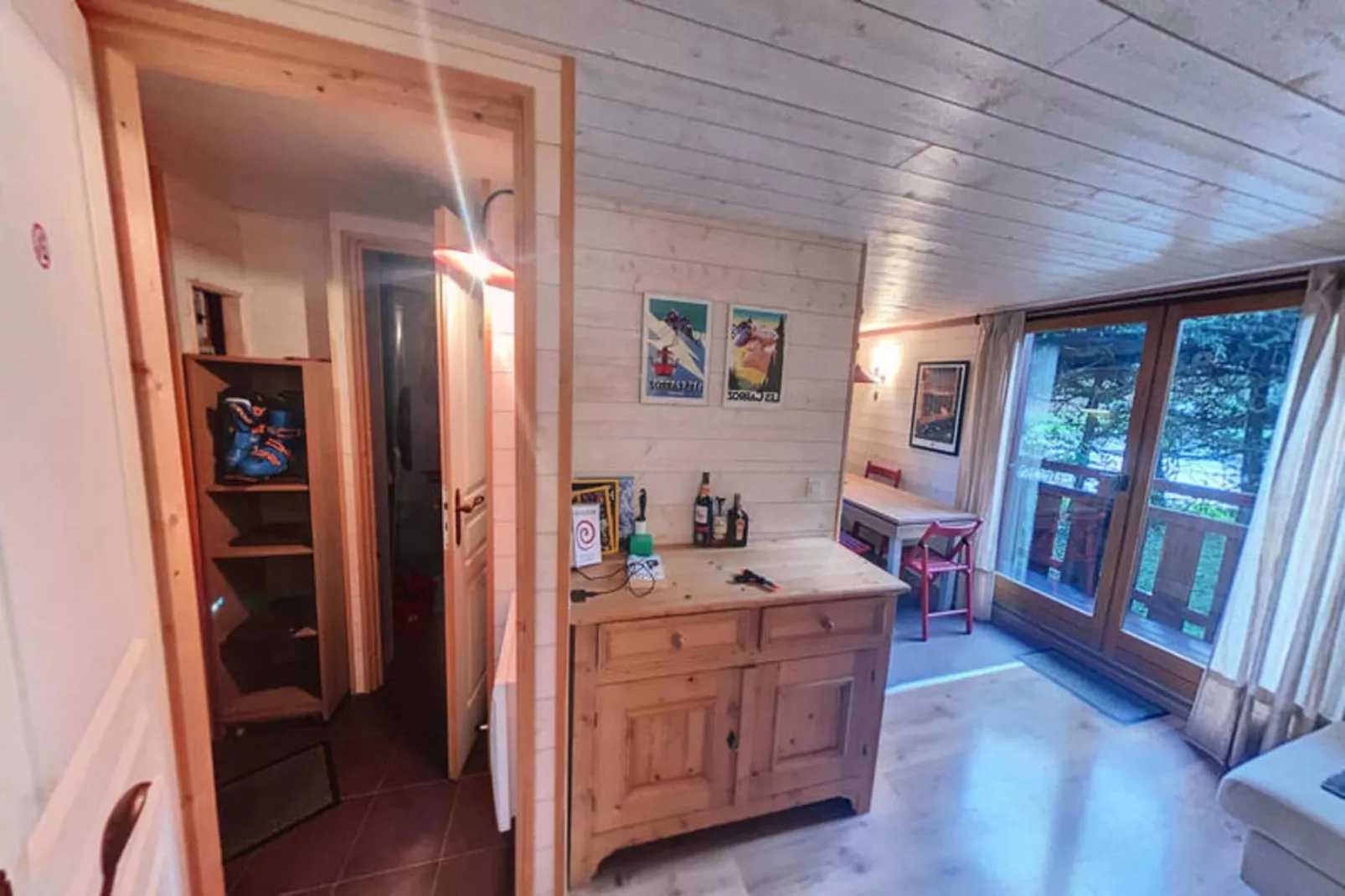 Chalets à Les Carroz-d'Arâches-Wohnzimmer