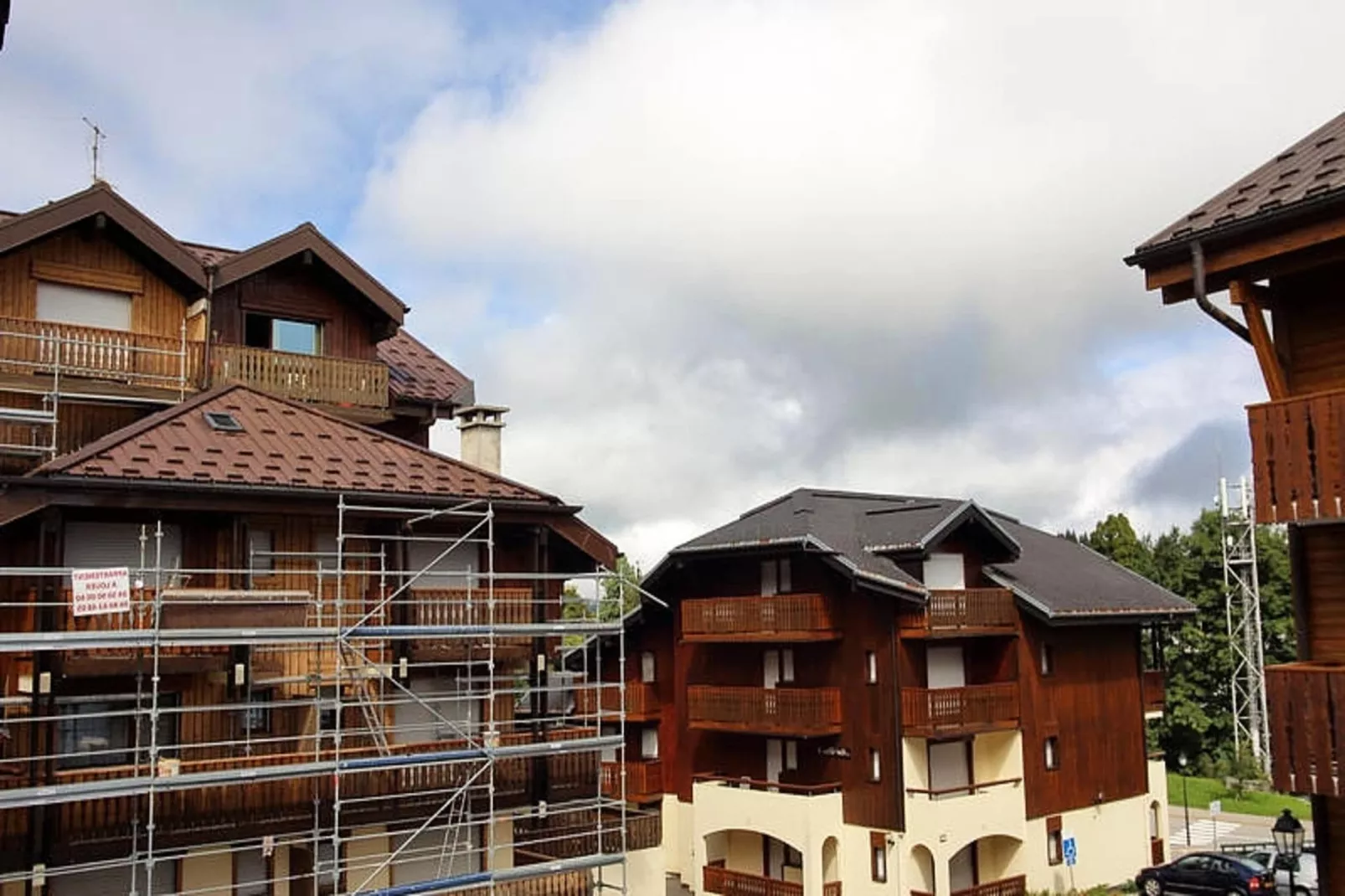 Studio à Les Carroz-d'Arâches-Aussicht Sommer