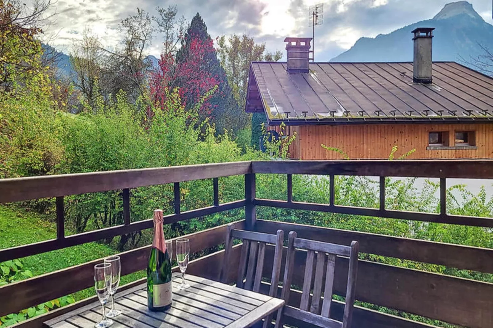 Appartements à Morzine-Terrasse / balcon