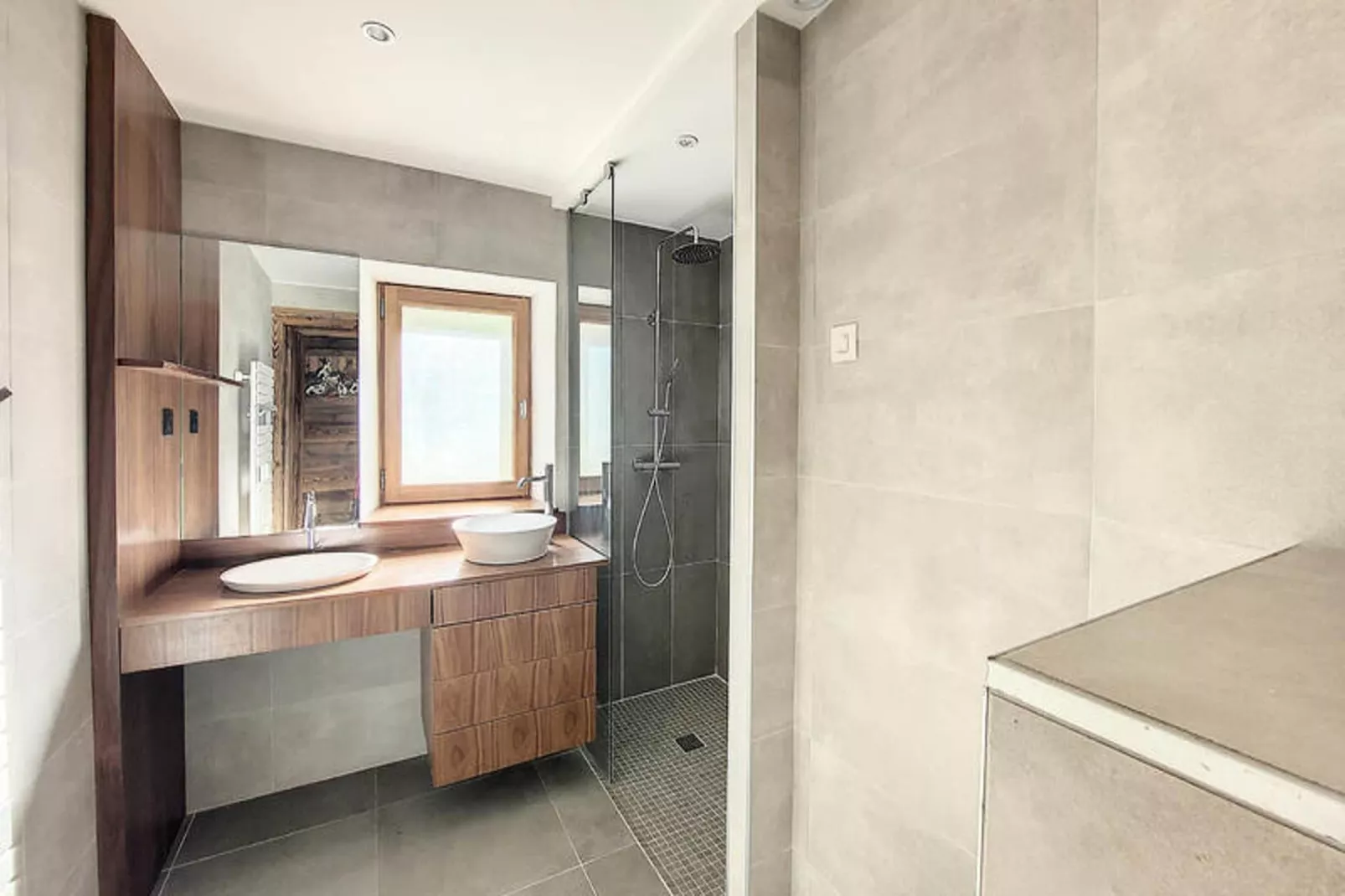 Appartements à Saint Jean d'Aulps-Badezimmer