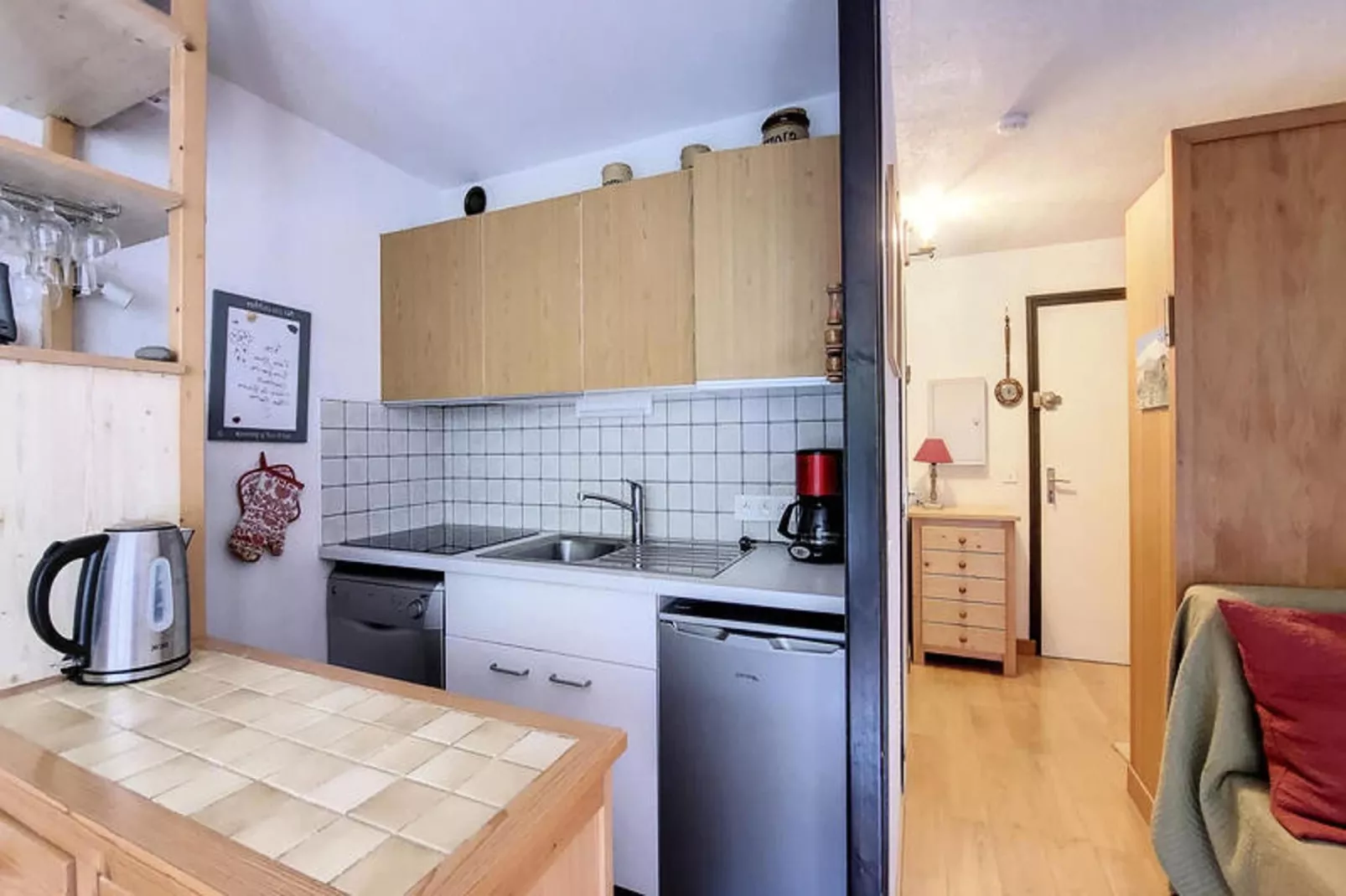 Studio à Saint Jean d'Aulps-Küche