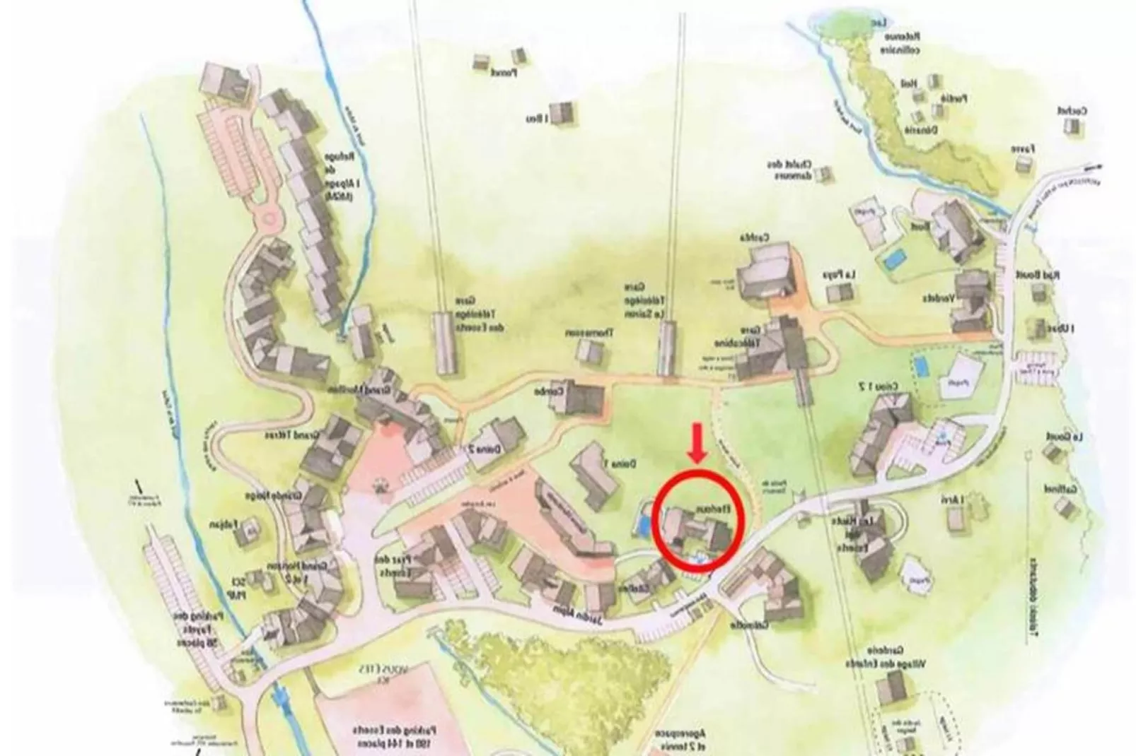 Résidence Eterlous-Jardins en été