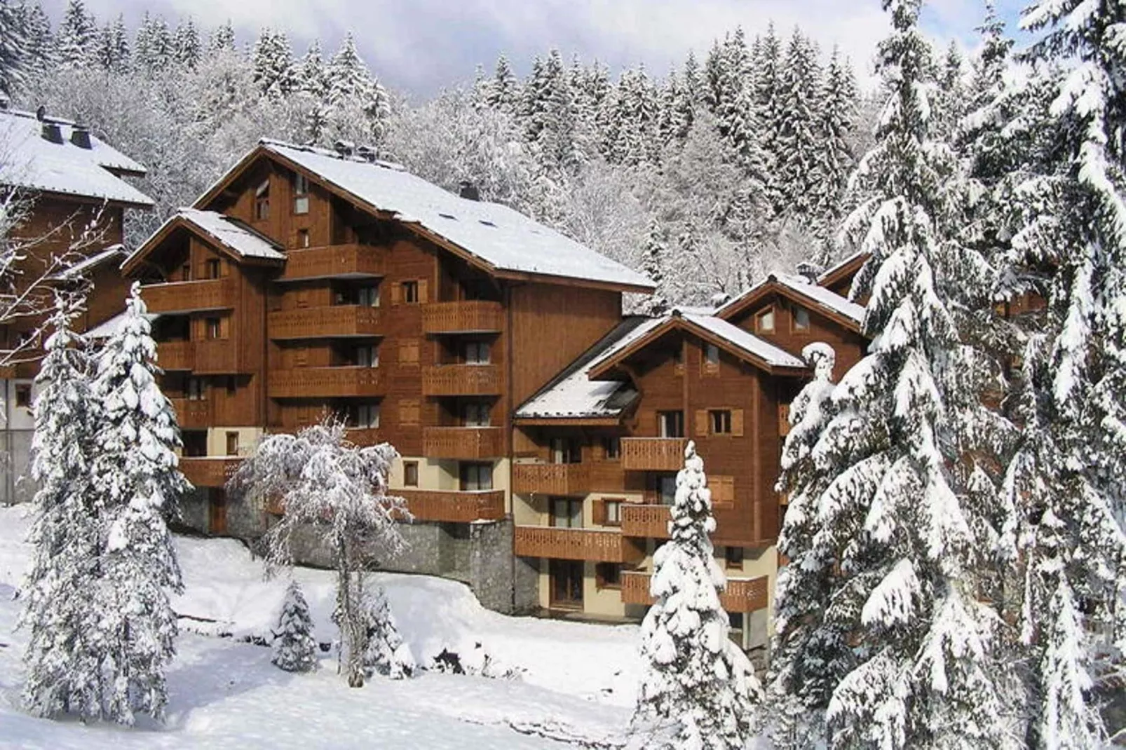 Résidence Refuge De L'alpage Bat F-Exterior in winter