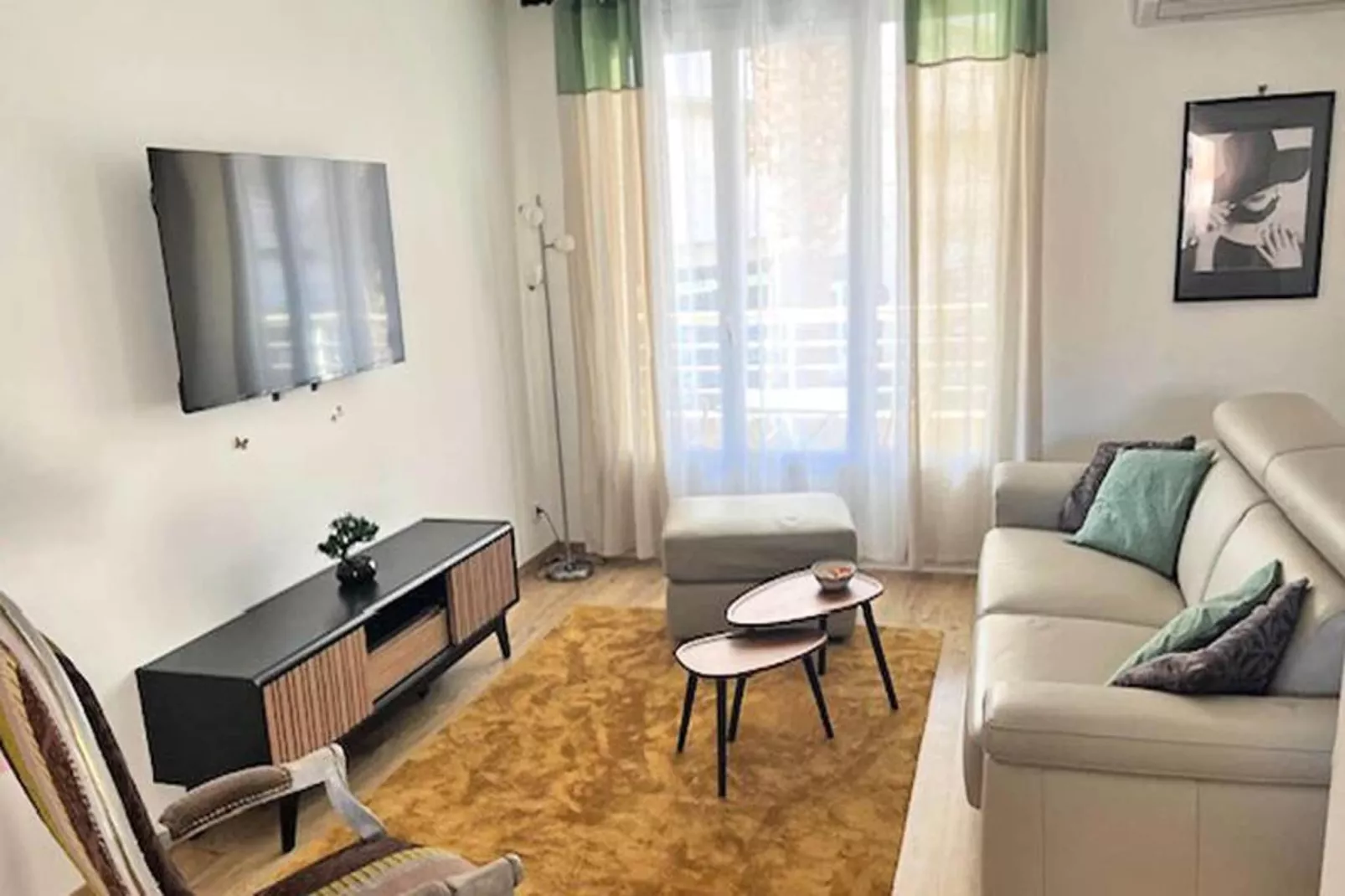 Résidence Suffren-Wohnzimmer