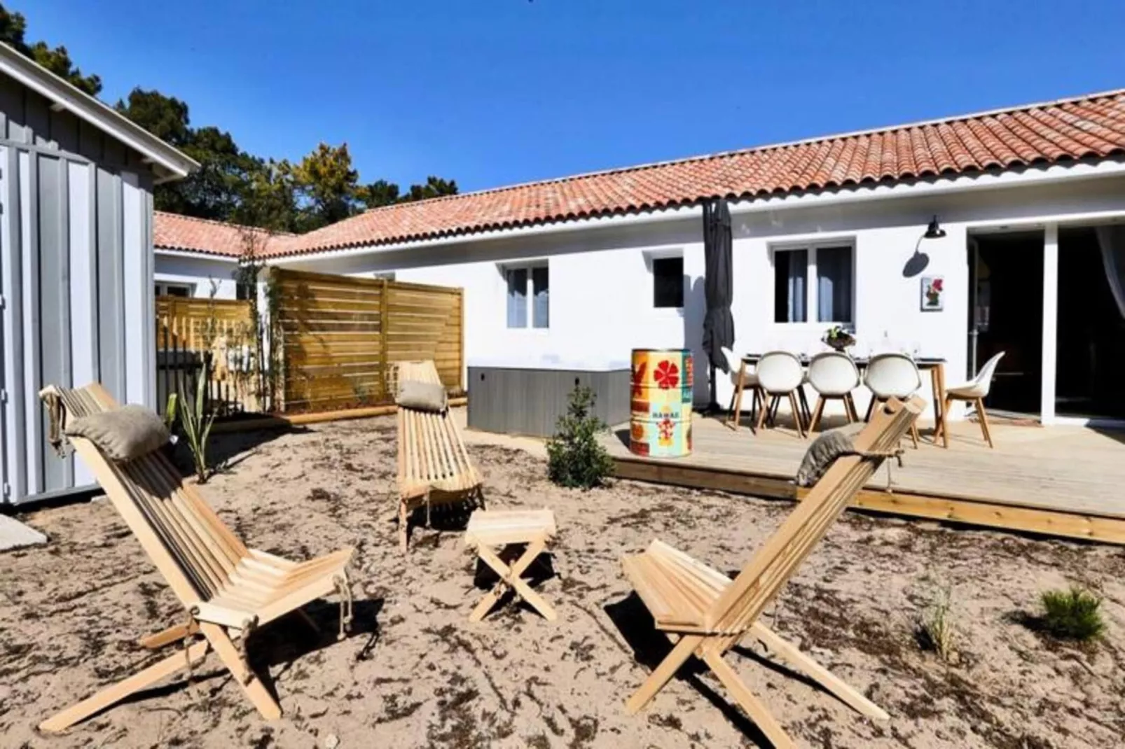 Villa Hawa&iuml; - Domaine Le Sherwood-Salon