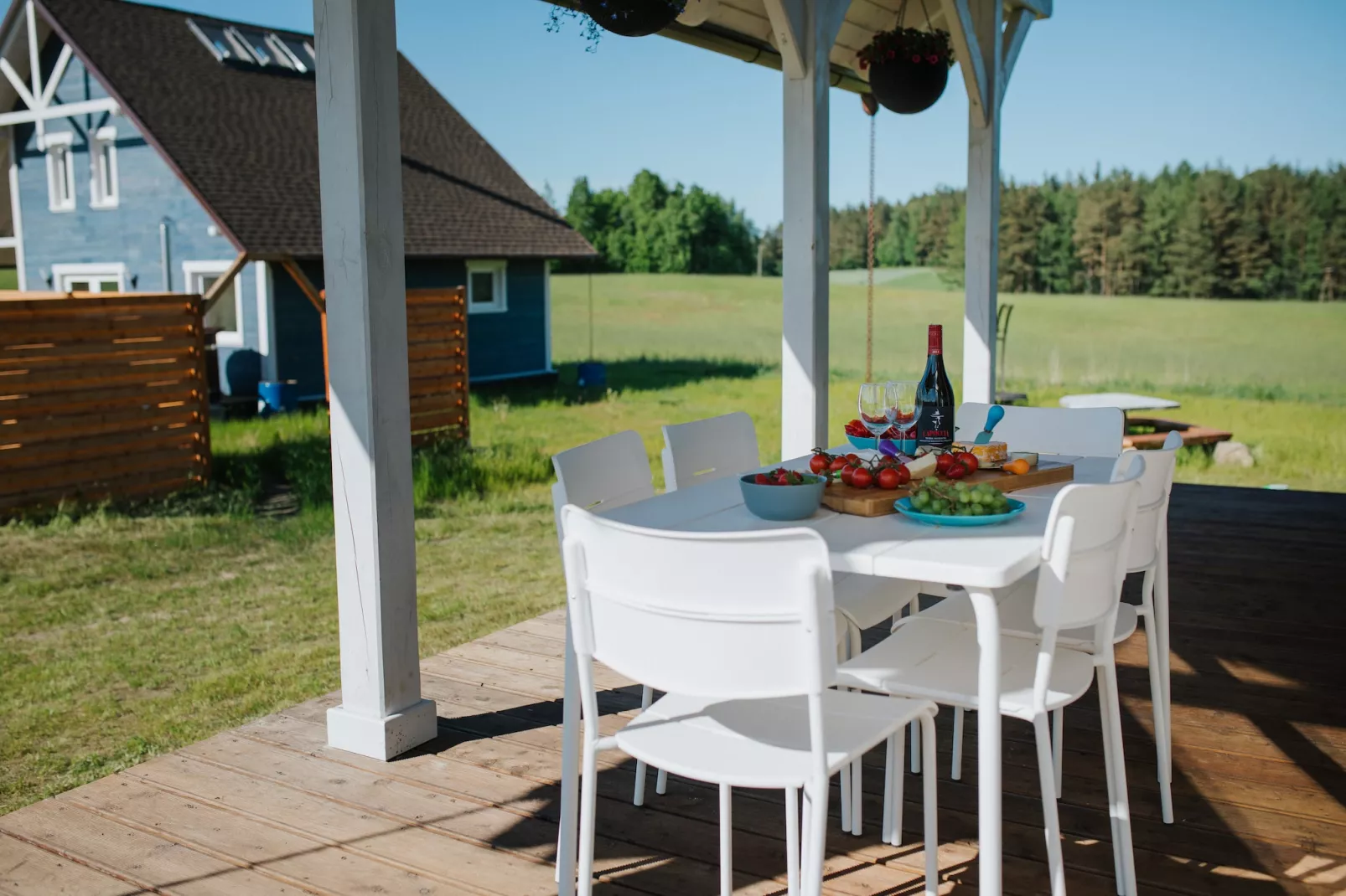 Grey heron-Terrasse/Balkon