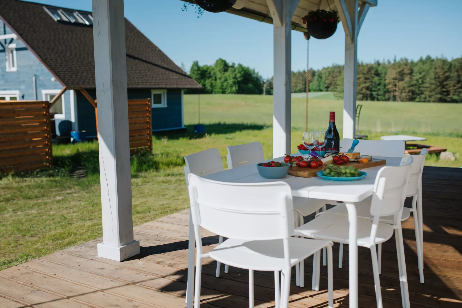 White Heron-Terrace balcony