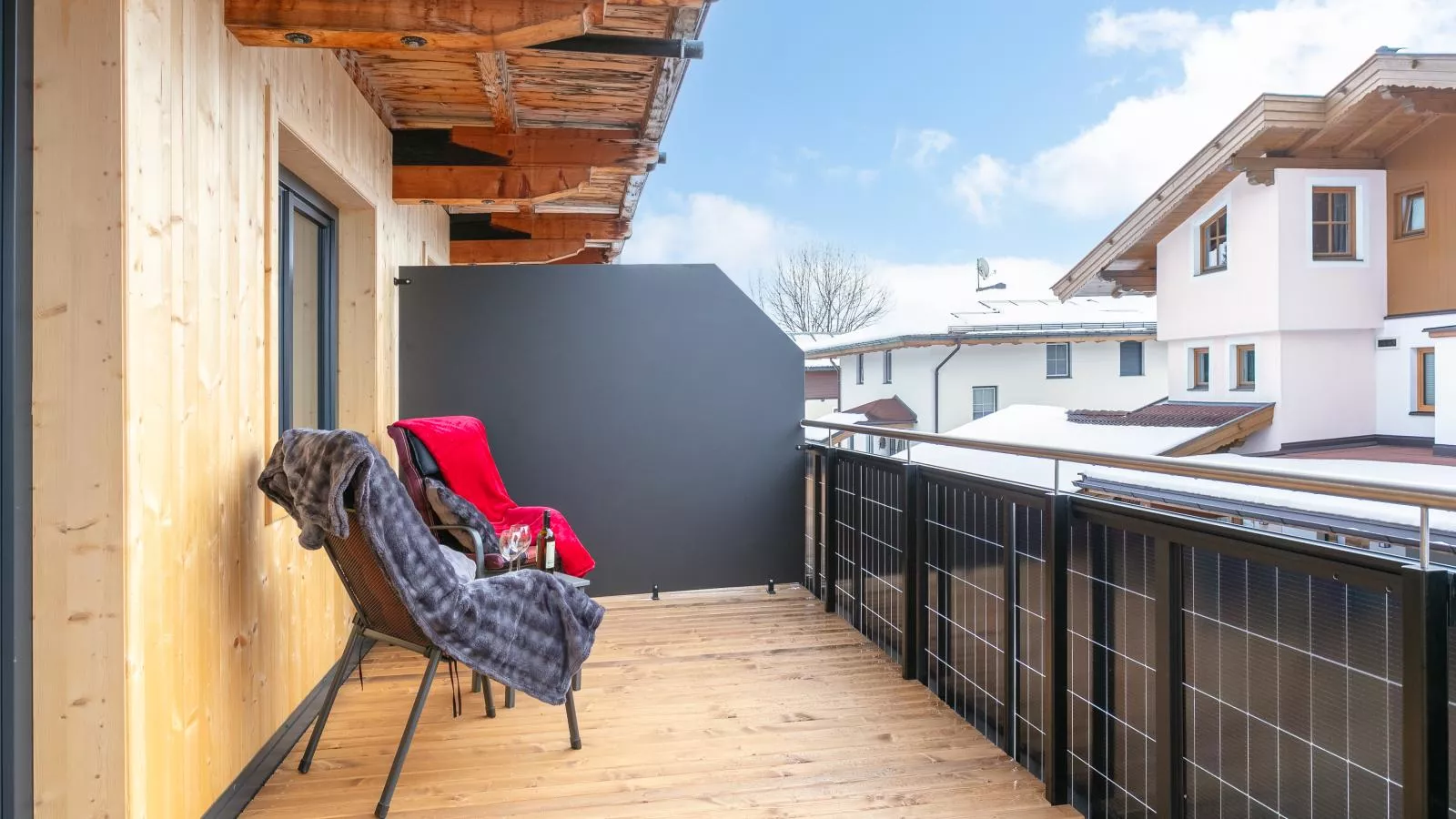 Tennerhof Apartments Top 1-Terrasse / balcon