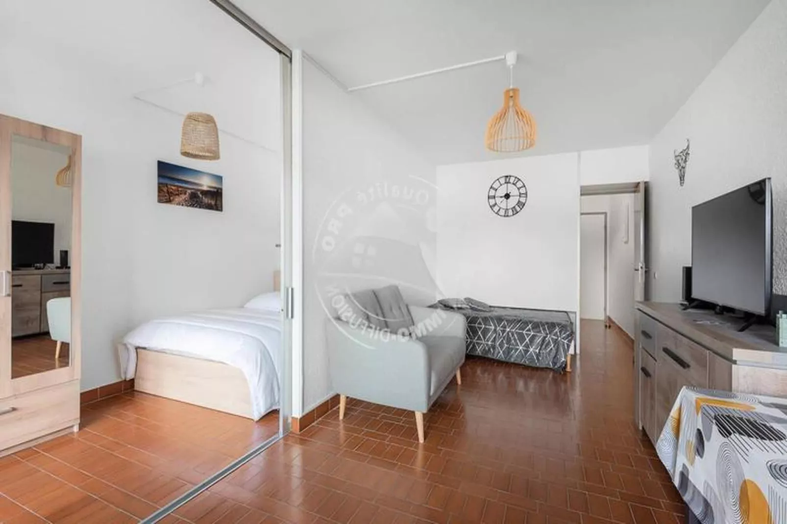 Résidence "le Quai Aux Fleurs"-Salon