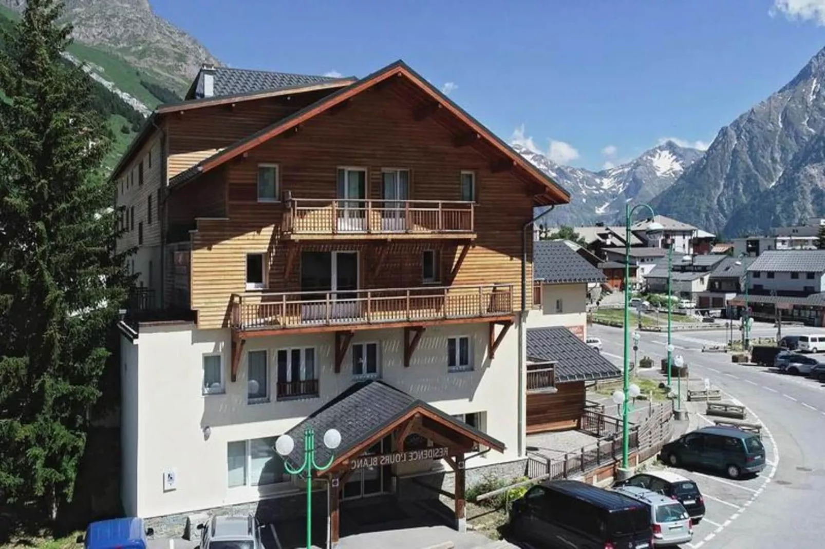 Résidence Odalys L'Ours Blanc-Extérieur été