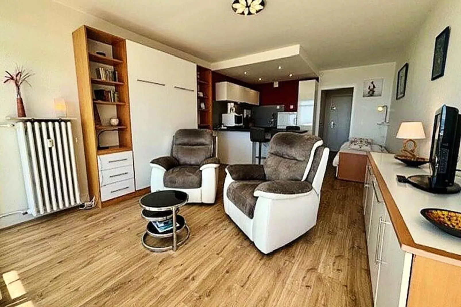 Résidence Les 3 Iles-Wohnzimmer