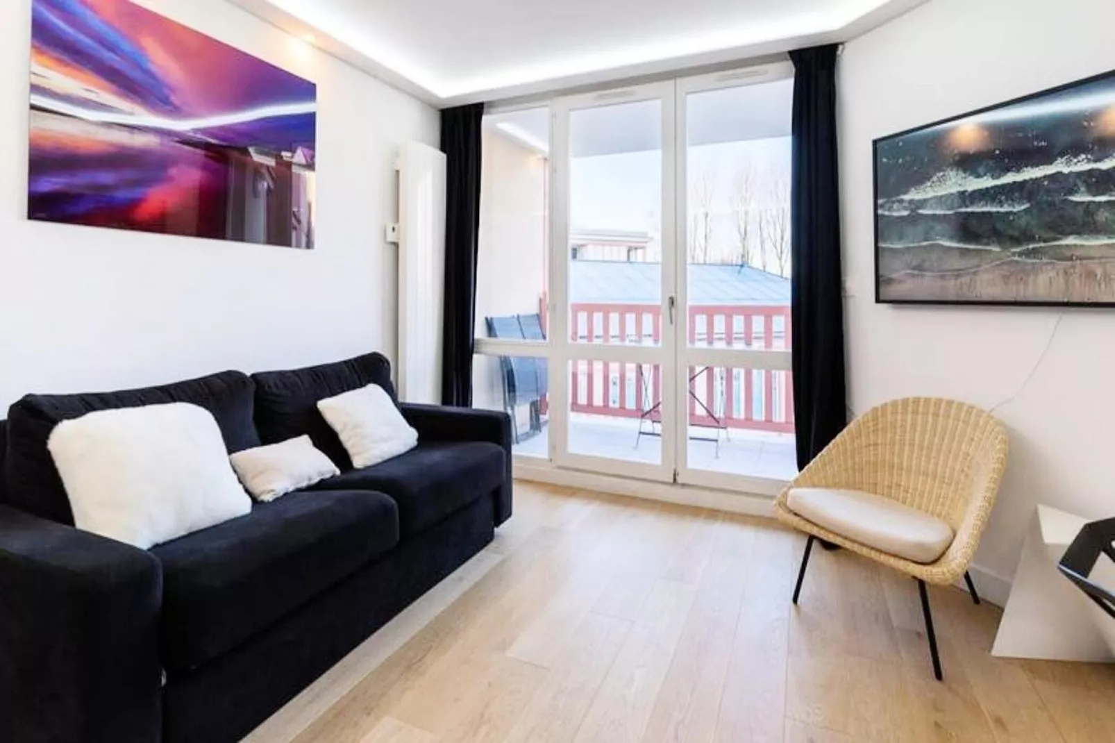 Résidence Sublime T2  Pour 4 Personnes, R&eacute;nov&eacute; Avec Piscine Tennis Parking Wifi-Wohnzimmer