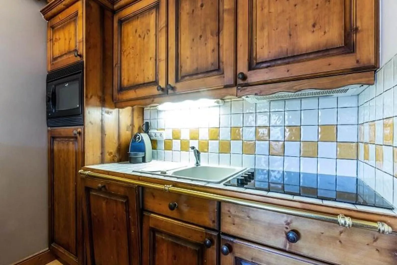 Résidence Les Hauts Bois-Küche