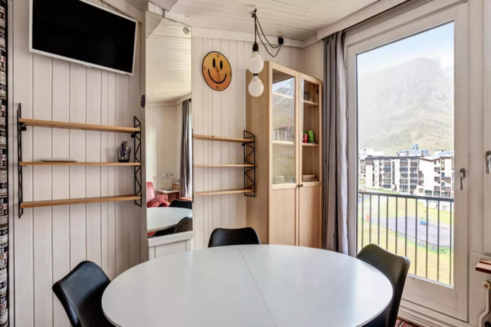 Appartement à Tignes avec accès direct aux pistes-Salle à manger