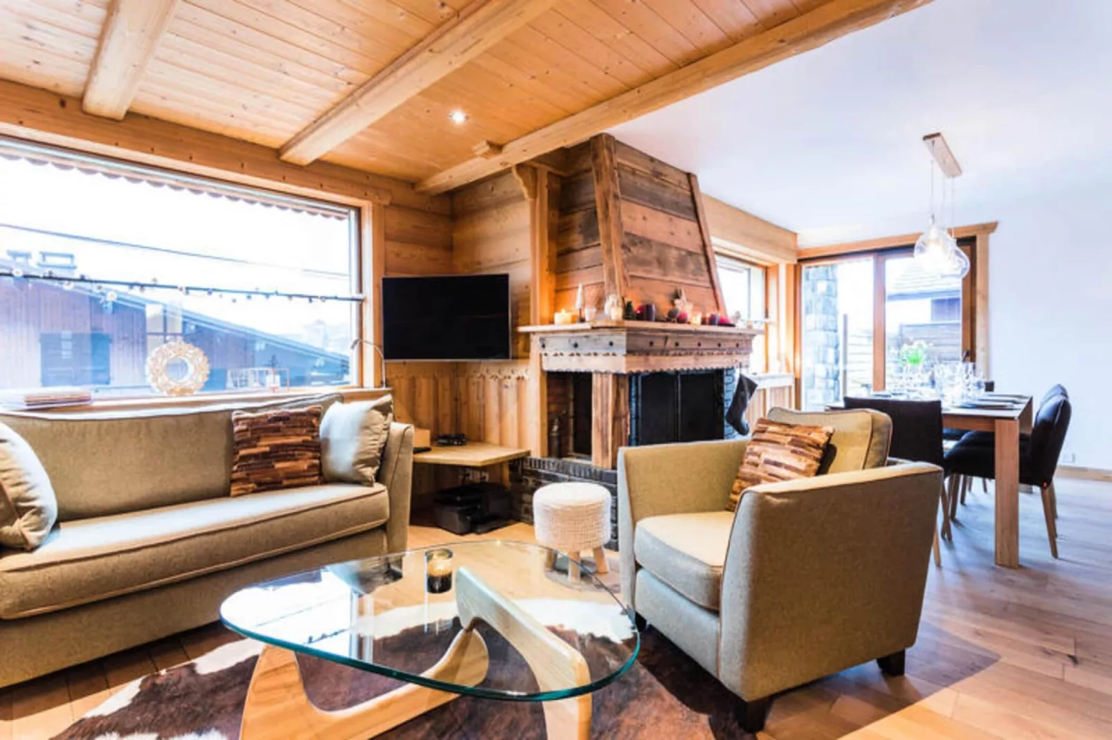 Chalet Le Blizzard-Salon