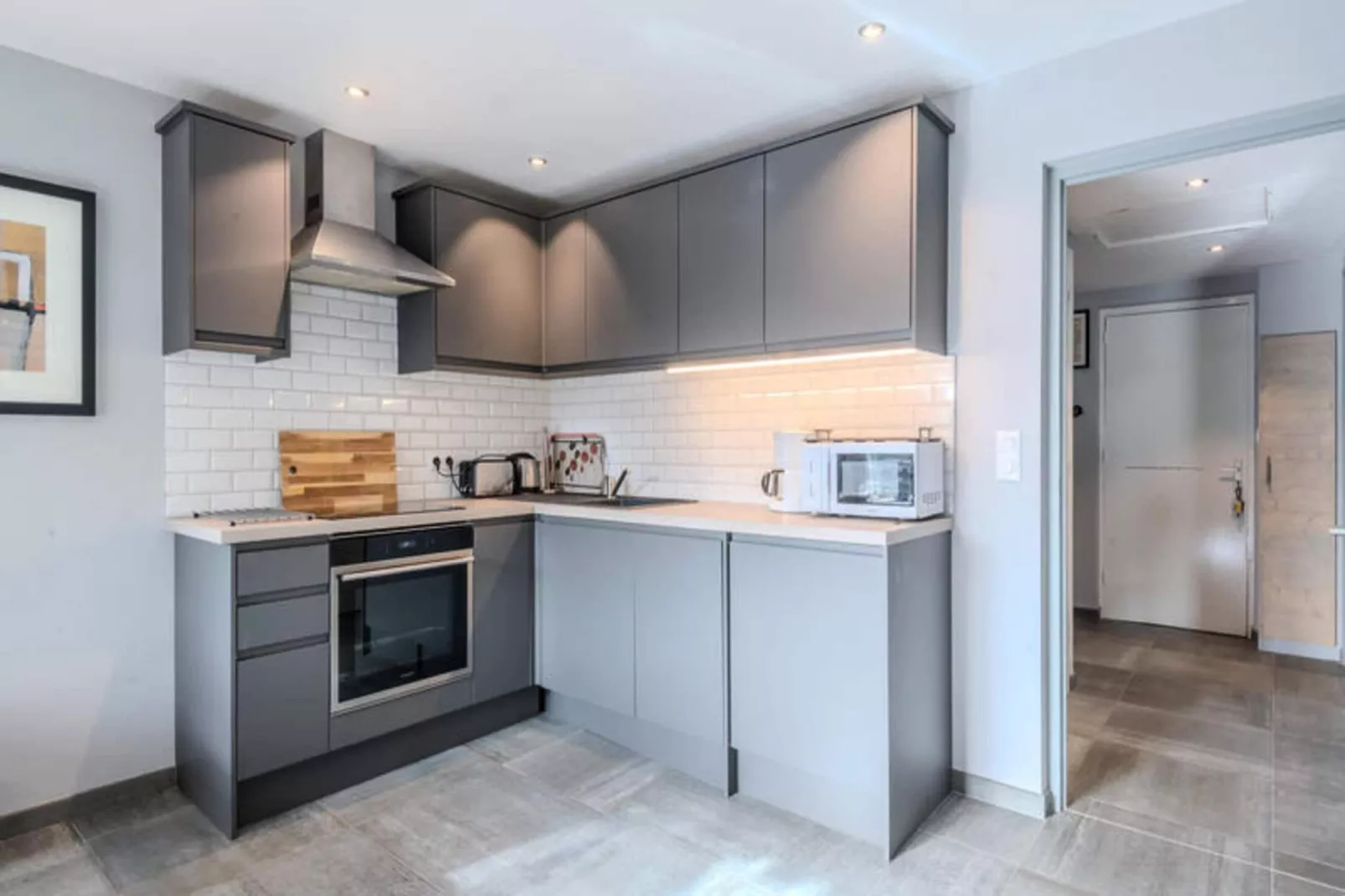 Résidence Le Nantaux-Küche