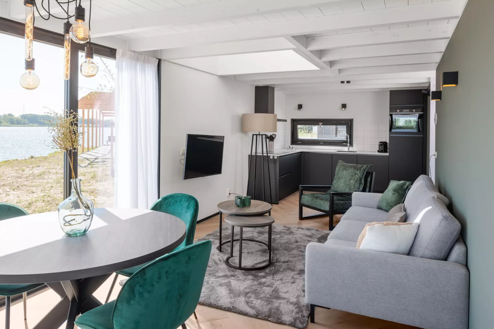 Lakeside Resort Brielle 4-Wohnzimmer