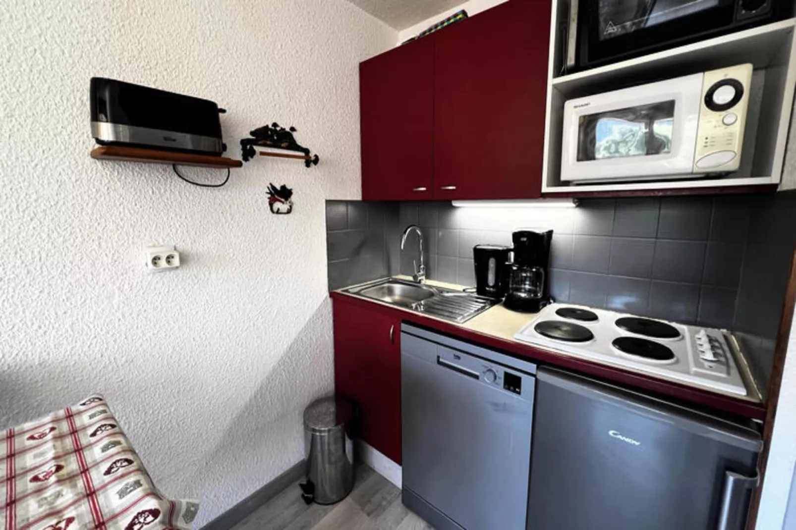 Studio à La Clusaz-Küche