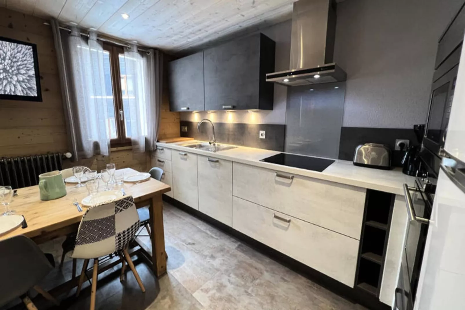 Appartements à La Clusaz-Cuisine