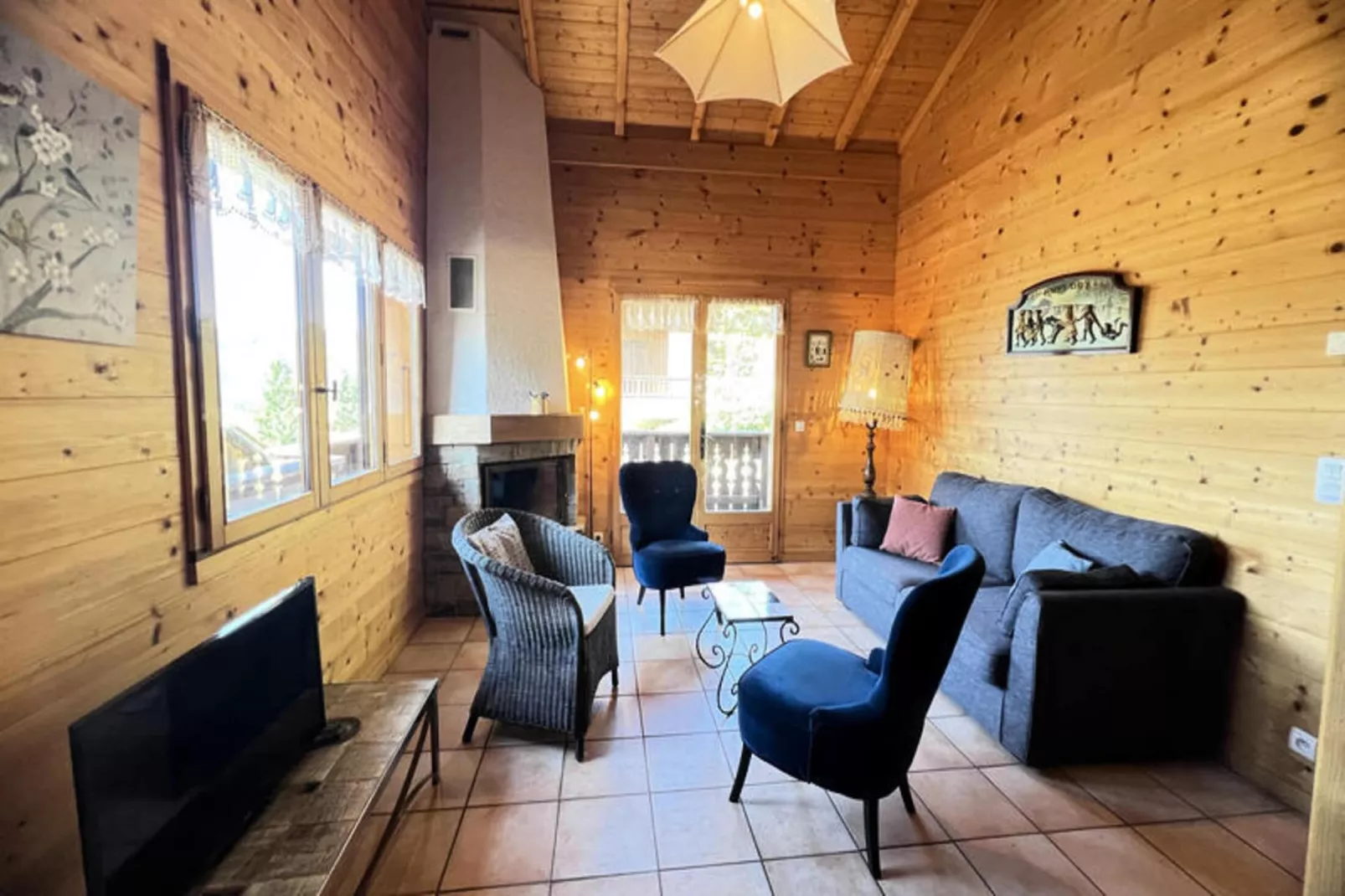 Chalets à La Clusaz-Außenbereich Sommer