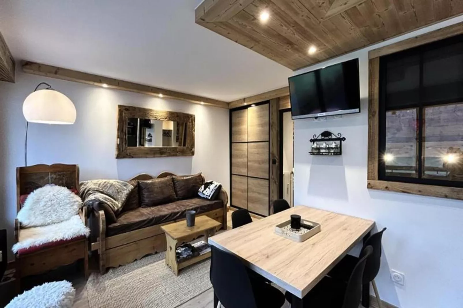 Résidence La Pointe Des Verres-Wohnzimmer