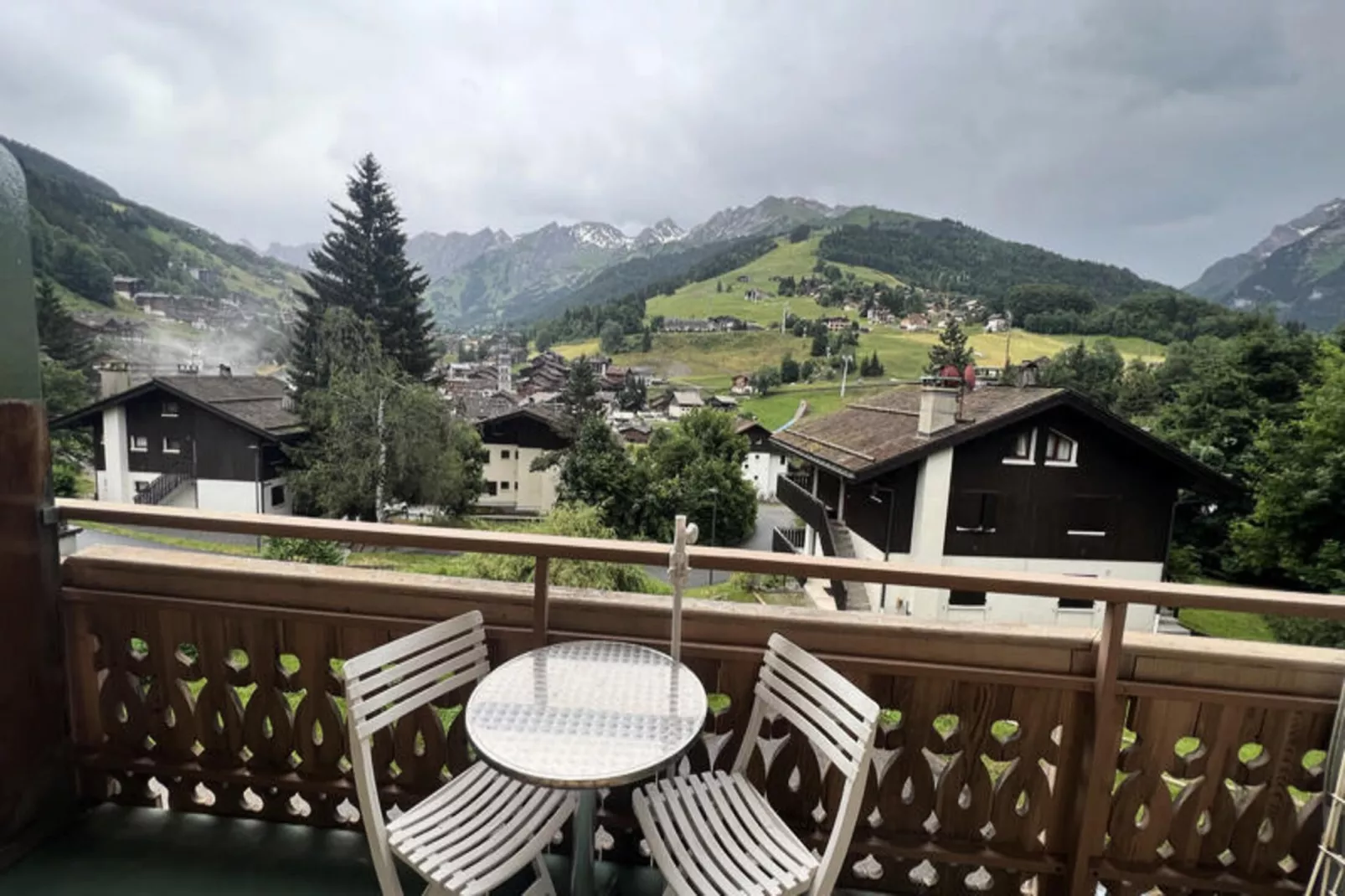 Studio à La Clusaz-Terrasse/Balkon