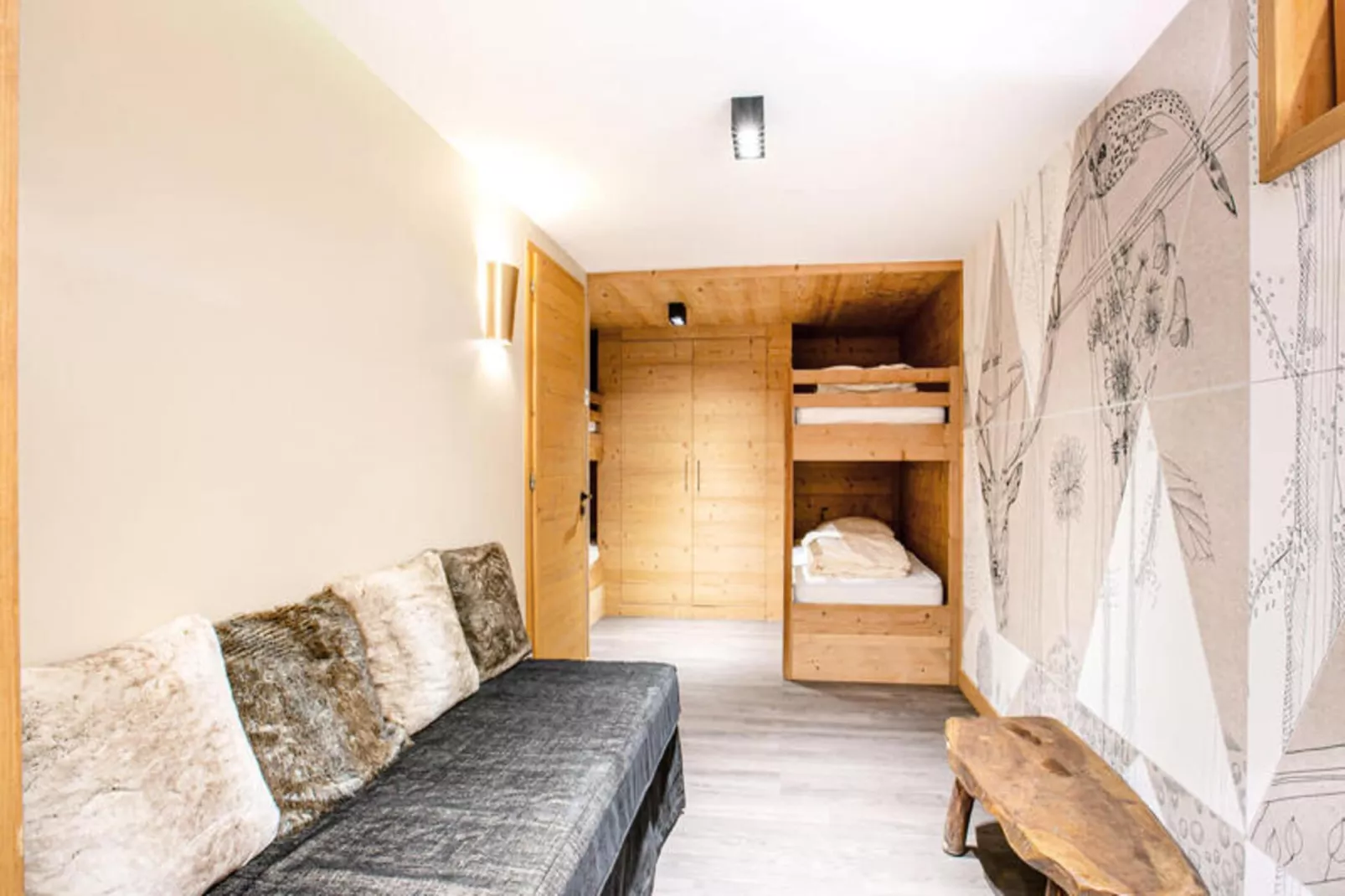 Chalet Mouflon-Living room