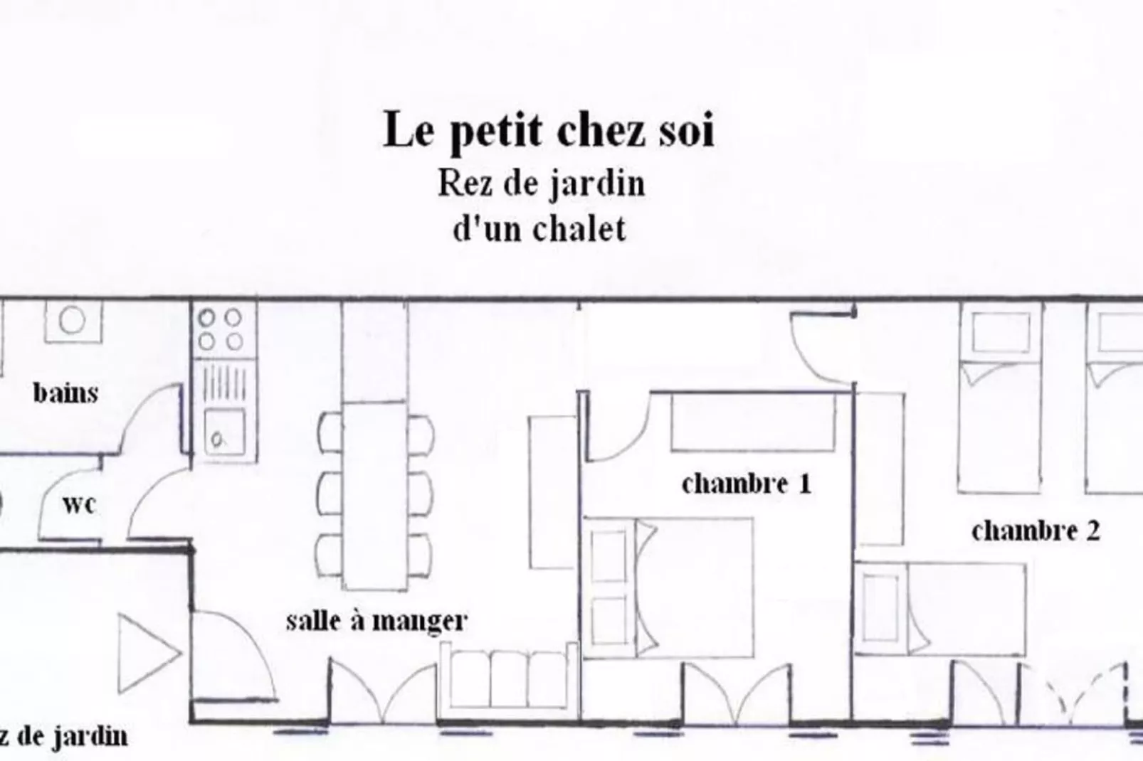 Appartement 3 pièces 5 pers Vue Vallée-Flur