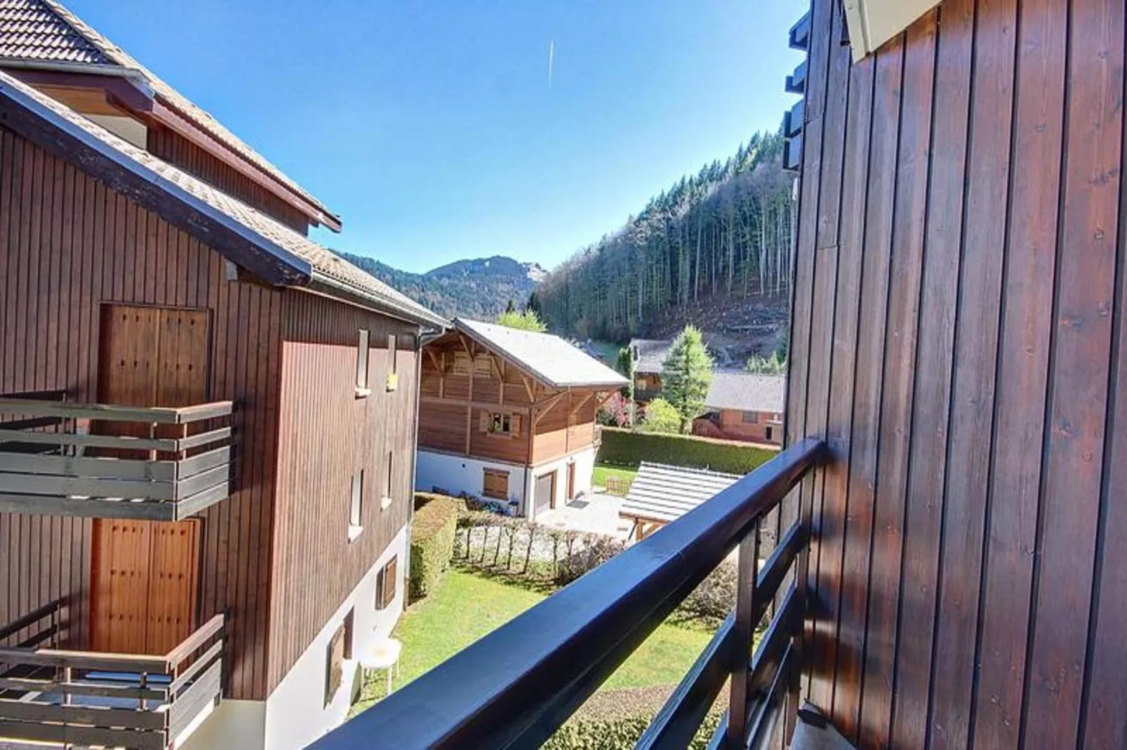 Appartements à Montriond-Terrasse/Balkon