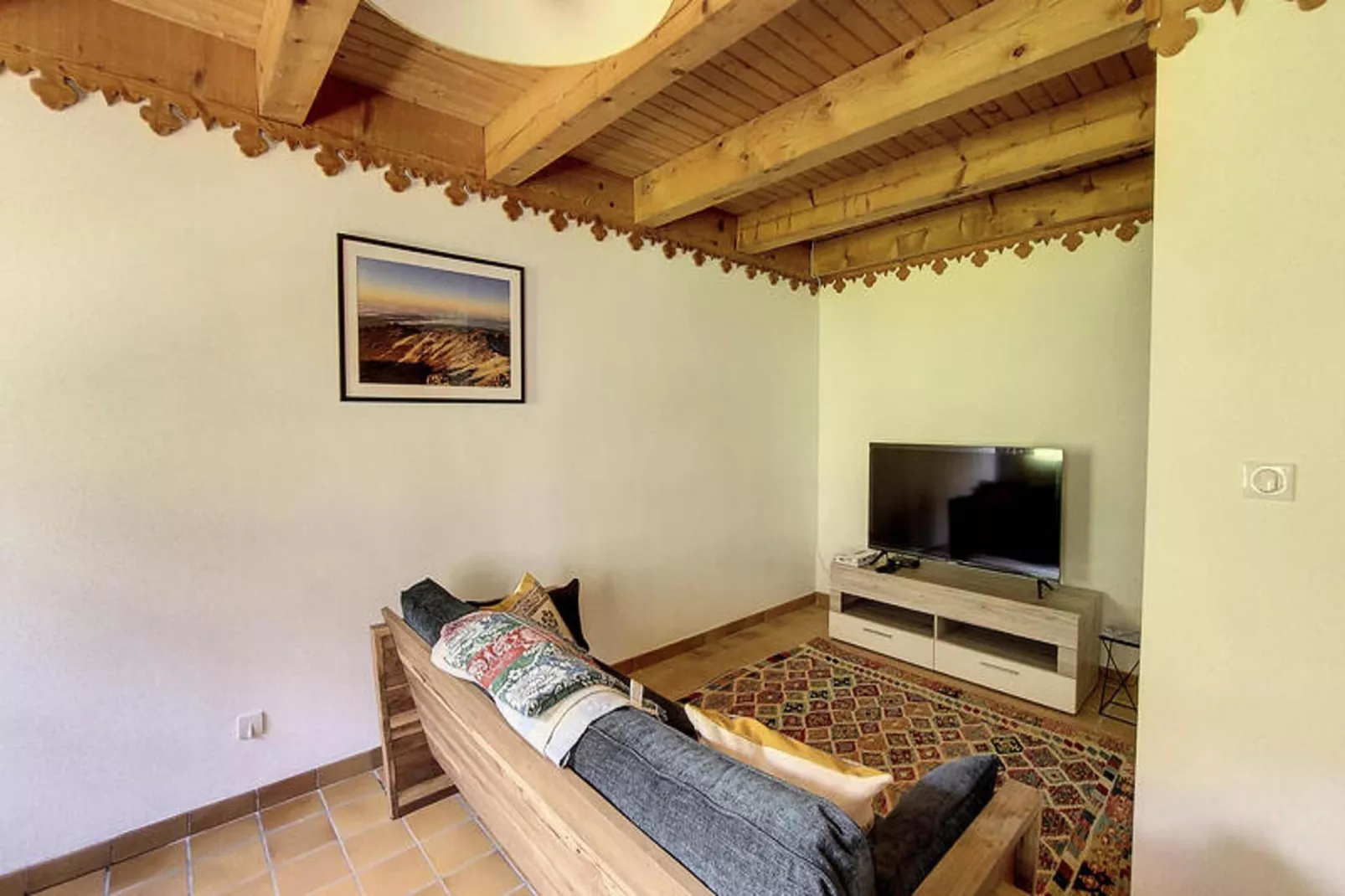 Chalets à Seytroux (Haute-Savoie)-Salon