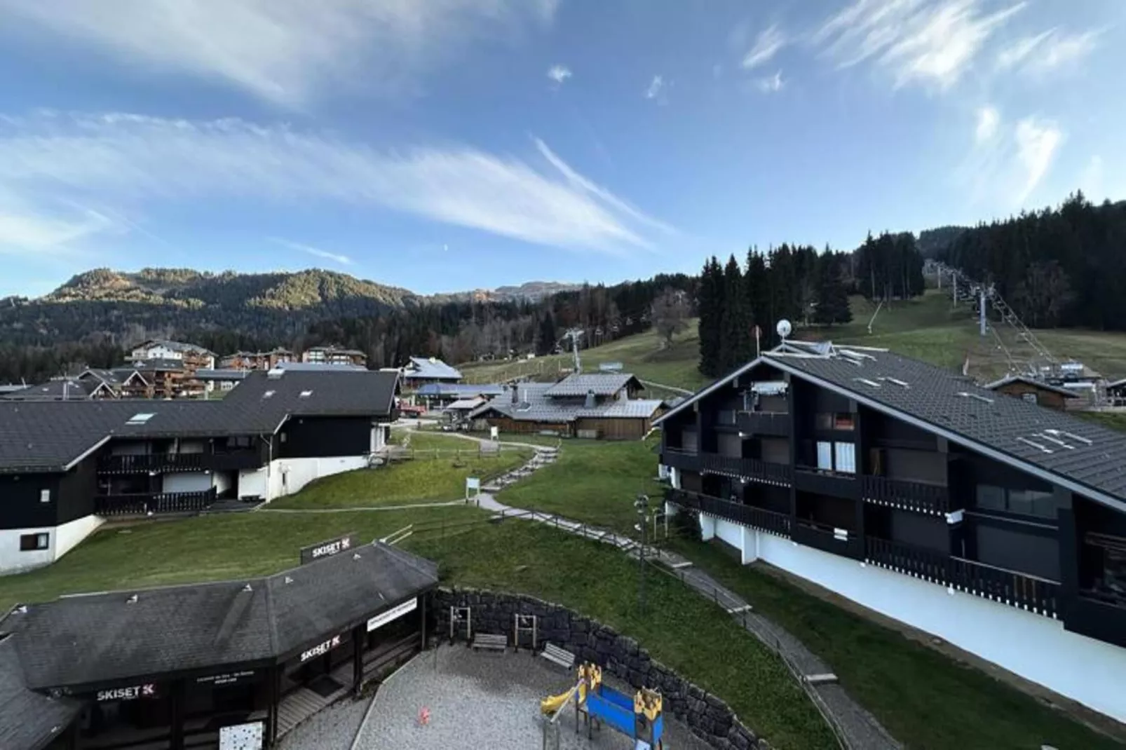 Résidence Arcades-Außenbereich Sommer
