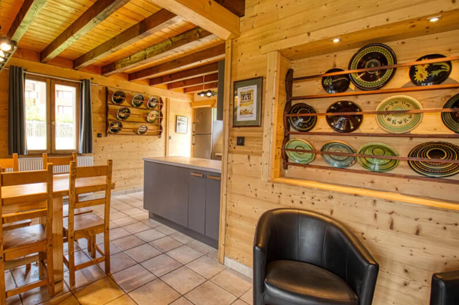 Chalet Poya-Salle à manger