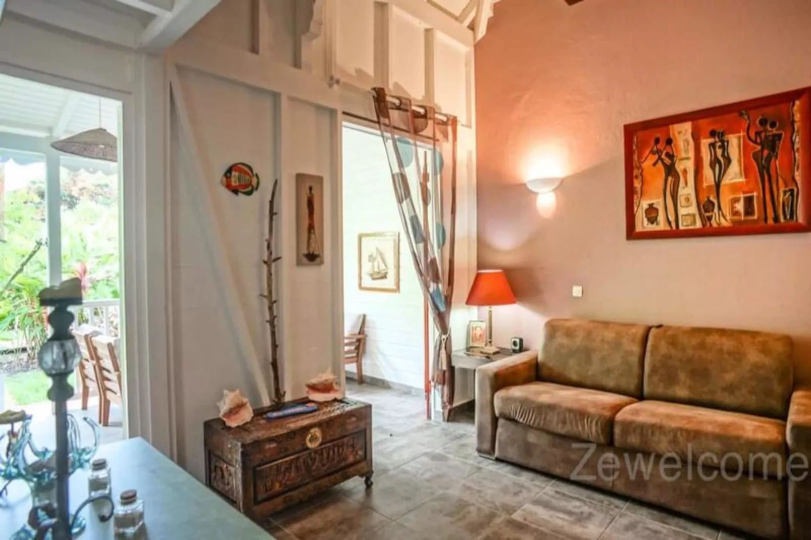 Bungalow Palm-Extérieur été