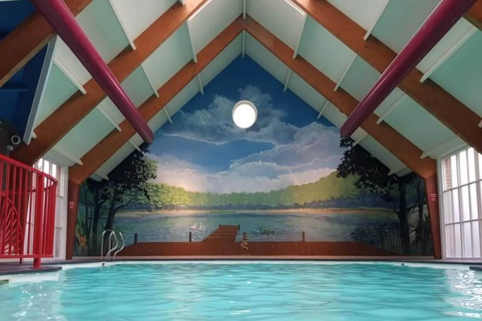 Genieten in Voorthuizen-Pool