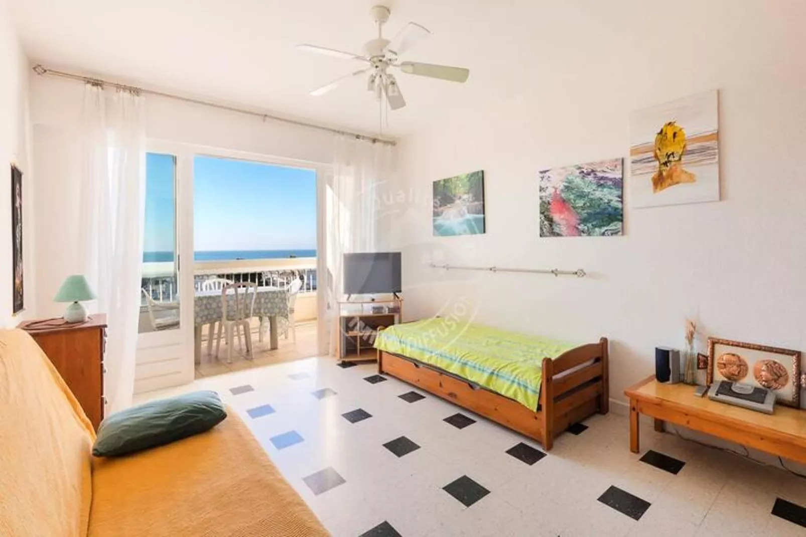 Résidence "les Tamaris"-Wohnzimmer