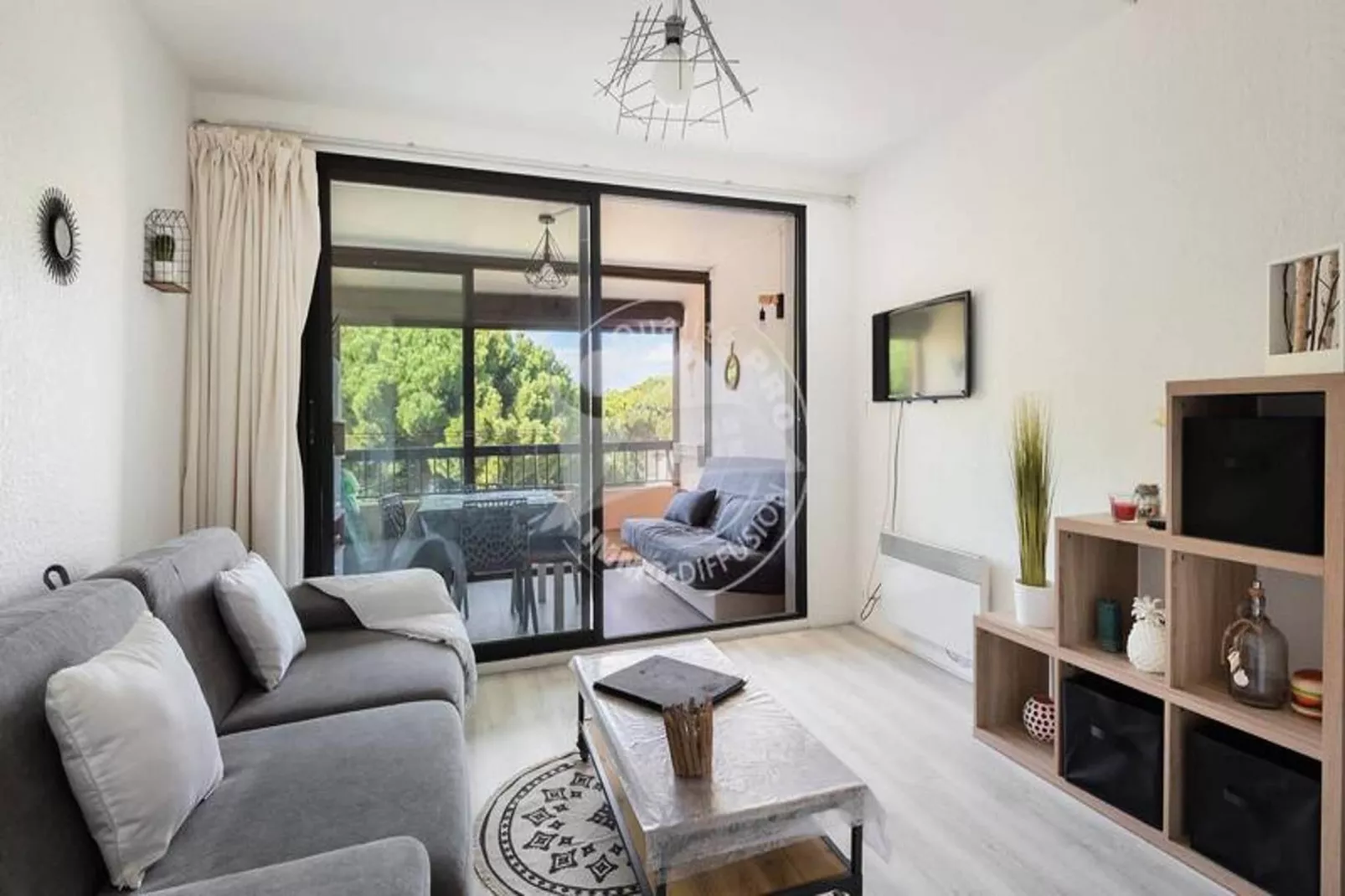 Résidence Le Triangle De La Baronnie-Wohnzimmer