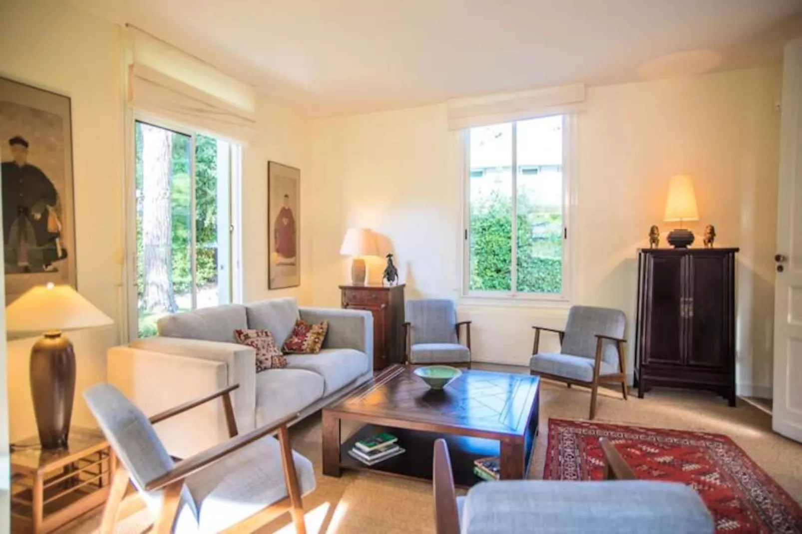 Superbe Villa Avec Piscine Chauff&eacute;e Style Arcachonnais Pour 12 Personnes-Image-tags.