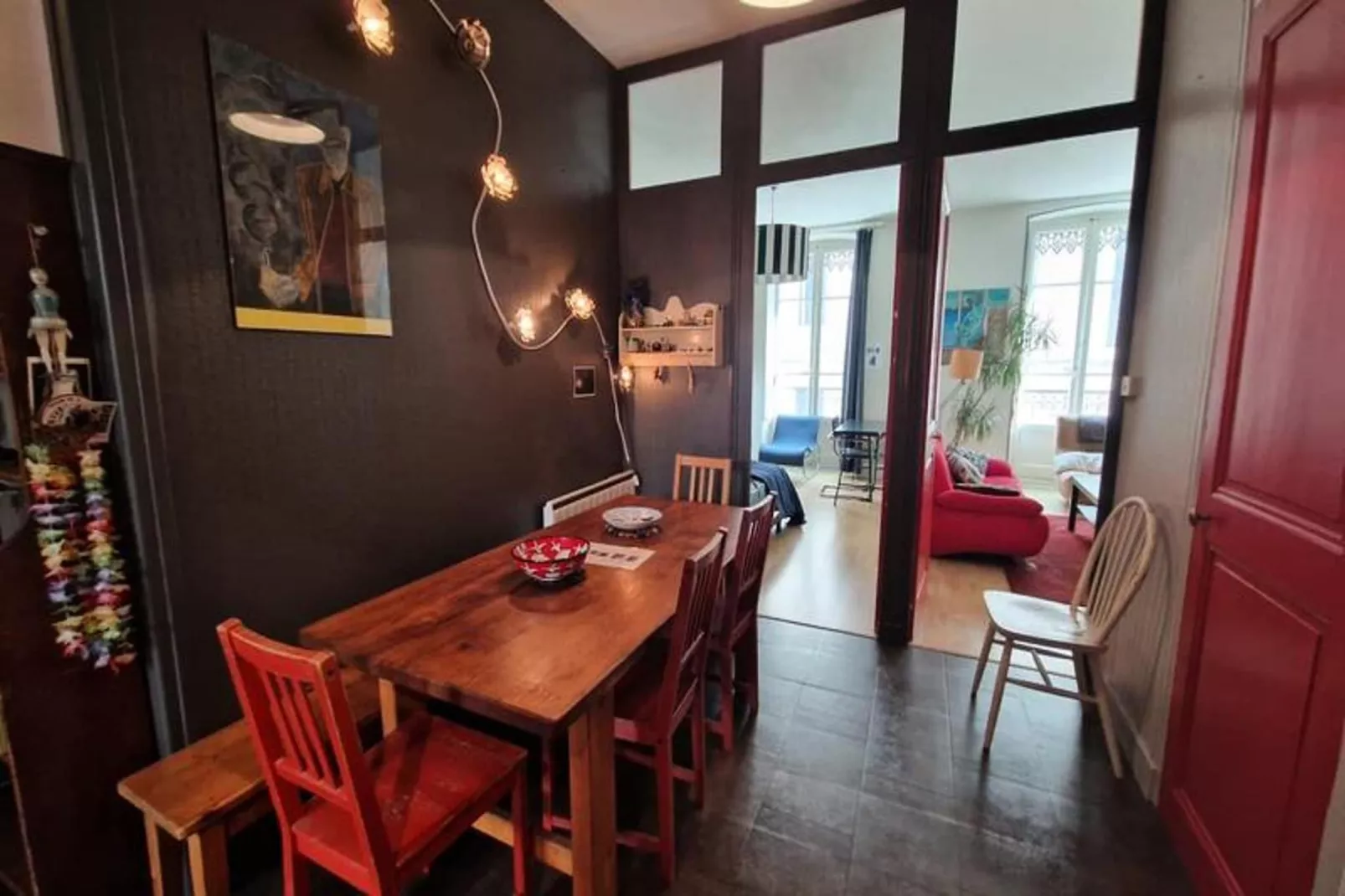 Le Victor Hugo 🖼️ T4 Hyper Centre-Dining room